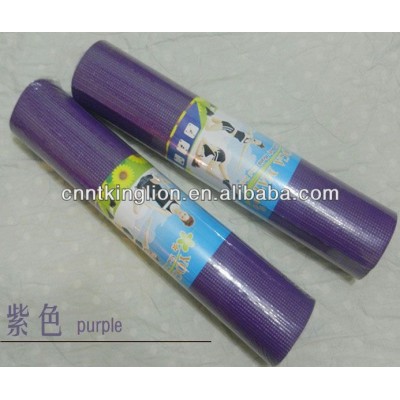 PVC yoga mat