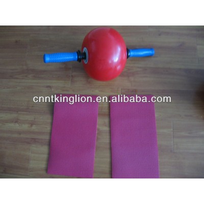 PVC dount gym ball with handles