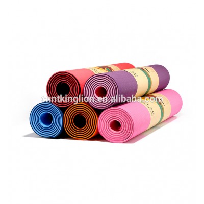 Muti colors Eco-friendly TPE Yoga Mat